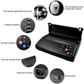 Miniatyrbillede 6 af 8: Tatoveringsskabelonprinter, termisk udskrivning, med 10 stk. overføringspapir EU Plug