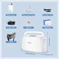 Miniatyrbillede 2 af 2: Transportabel iltkoncentrator, 3L/min output, otte-lags filtrering, NT-03, EU Stik NT-03 NT-03