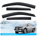 Pikkukuva 1 / 2: Ford Ranger Raptor 2023 -varusteet, Weathershield-suunnittelu, kaksinkertainen hytti sovitus, ikkunansuoja window visor window visor