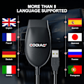 Miniatyrbillede 4 af 5: Auto Diagnose Scanner, J2534 Passthru Support, Alle ELM327 Forscan Software