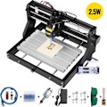 Pikkukuva 3 / 11: CNC-jyrsin kaivertaja Lasermoduulilla - 3 Akselia, USB-portti, GRBL-ohjauslevy ja Offline-ohjain 3018 PRO 5.5W Laser