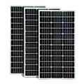 Miniatyrbillede 1 af 2: Solpanel, 100W Effektudgang, Glas Materiale, 3 stk solpaneler 3 pcs solar panel 3 pcs solar panel