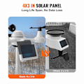 Miniatyrbild 4 av 5: Wi-Fi Väderstation, Färgskärm, Solcellsdriven Trådlös Utomhussensor