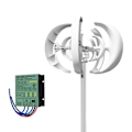 Miniatyrbillede 2 af 6: Lodret Vindmølle til Hus, Campingvogn, Bådbrug, 6kWh/Dag Kapacitet, 3000W Effekt With Free controller 48V With Free controller 3000W
