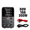 Miniatyrbild 1 av 2: Programmerbar likströmsaggregat, 30V utspänning, 10A utström , WPS3010H 30V 10A WPS3010H 30V 10A WPS3010H 30V 10A