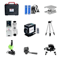 Miniatyrbillede 1 af 2: 3D Laser Niveau, 12 Linjer, Høj Præcision Måling,360 Laser Modtager 360 Laser Receiver 360 Laser Receiver