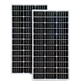 Miniatyrbild 1 av 2: Monokristallin solpanel, hög effektivitet 23%, 1000V max systemspänning,200 watt 200W 200W
