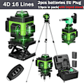 Miniatyrbillede 2 af 2: 4D 16 Linjers Laser Niveau, Selvnivellerende, 25m Arbejdsafstand,ette er en variantDette er en variant D D
