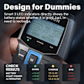 Miniatyrbillede 3 af 5: 12V Bilbatteri Tester, LCD Skærm, Understøttelse af Flere Sprog,BT100 BT100 BT100