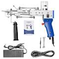 Miniatyrbillede 1 af 2: Tufting Gun, 2 i 1 sæt, Elektrisk Tæppe tapis Strikning, EU -stik 220V EU Plug 220V EU PLUG 220V