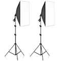 Miniatyrbillede 1 af 2: Fotografi Softbox, Kontinuerligt Lys System, 2M Stativ Tripod C