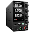 Miniatyrbild 1 av 2: Laboratorie Strömförsörjning, 0-30/60V 5A/10A, LED-display, Effektiv Värmeavledning AN-SPS-C605 Black AN-SPS-C605 Black