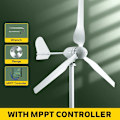 Miniatyrbild 2 av 2: 5000W Vindturbingenerator, Hög Effektivitet, Hållbar Konstruktion,2KW Med Kontroll, 24V 2KW With Controller 2KW With Controller