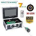 Miniatyrbillede 2 af 2: Undervandsfiskeri kamera, 7 tommer HD1080P kamera, Infrarød lampe fiskfinder, 15m Ingen DVR 15M NO DVR 15m No DVR