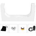 Miniatyrbillede 4 af 4: Magnetisk sneaker Display Liquid Sneaker LED -belysning 360 Roterende sort
