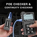 Miniatyrbillede 3 af 5: Netværk PoE Checker, LCD Display, Loop Test Værktøj