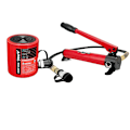 Miniatyrbild 1 av 2: 20 Ton Hydraulisk Cylinder, 700 kg/cm² Tryck, 350 cc Oljekapacitet Handpump,0RSC-2050 med CP-1800 RSC-2050 with CP-180 RSC-2050 with CP-180