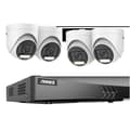 Videoövervakningssystem, 8CH, 5MP upplösning, 30m kabel längd, 8CH DVR 4Pcs Kits-b, 4T