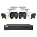 Videoövervakningssystem, 8CH, 5MP upplösning, 30m kabel längd, 8CH DVR 4Pcs Kit, 4T