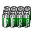 Miniatyrbillede 1 af 2: 1,5V Genopladeligt Lithium C-størrelse Batteri, USB Opladning, Over 3500mAh Kapacitet,12 stk 12 PCS 12 Pcs