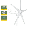 Miniatyrbillede 1 af 2: 3000W Lille Vindmølle Generator, 5 Blade, 12V/24V/48V Vindkraft,Med Mppt Controller, 1000W, 12V With MPPT Controller With Mppt Controller