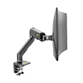 Miniatyrbillede 1 af 2: Monitor Skrivebordsstativ, Passer til 27"-45" Skærme, Understøtter 11-35,2 lbs,Sort Black BLACK
