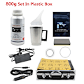Pikkukuva 2 / 2: Auton ajovalojen korjaussarja, 800 ml nestettä, 6 hiekkapaperia, metallinen atomisointikuppi.,800g muovisetti 800g Plastic Set 800g Plastic Set