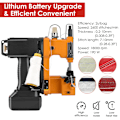 Miniatyrbillede 2 af 4: Bærbar Sække Sygemaskine 190W - 18000 omdr/min, 10mm Tykkelse, 2200mAh Batteri 220V EU Plug