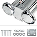 Miniatyrbillede 4 af 6: Bil Airhorn, 600db Lydstyrke, Dobbelt Tragt, Universel Montering, 12V