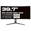 Pikkukuva 2 / 6: Kaareva tietokonenäyttö | 39,7" | WUHD | IPS | USB-C (+ lataus 65W)