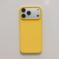 Silikonecover til iPhone 17 Pro Max, Stødsikkert Blødt Telefoncover, Fuld Beskyttelse Yellow 17promax