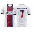 26-27 Paris Saint-Germain Bortafotbollströja Träningströja NR.7 KVARATSKHELIA, S-XXL 7 S