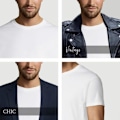 Miniatyrbild 2 av 4: T-shirt herr Jag gick till Halifax men grafiken var inte bra – Vit M