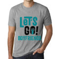 Miniatyrbild 1 av 4: T-shirt herr Let's Go Boyfriends – Let'S Go Boyfriends – Vintage grå T-shirt Ljunggrå XXXXL