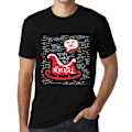 Miniatyrbild 1 av 4: T-shirt herr Ho Ho Ho Merry Christmas From Newcastle – Ho Ho Ho Merry Christmas From Newcastle – Vintage svart T-shirt djup svart XL