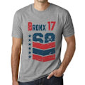Miniatyrbild 1 av 4: T-shirt herr Bronx 17 T-shirt vintagegrå Ljunggrå M
