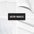 Miniatyrbild 2 av 4: T-shirt Dam - ULTRABASIC - Armin-Van-Buuren - 100% Bomull - Korta Ärmar - Bred Hals Vit M