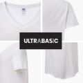 Miniatyrbild 2 av 2: T-shirt med v-ringad dam Tu Me Batles Platta sömmar – You're Kickin Me Smalls – Vintage T-shirt Vit S