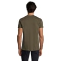 Miniatyrbild 4 av 4: T-shirt för män - ULTRABASIC - Retro TV-spel - 100% Bomull - Korta ärmar - Armégrön Armé S