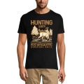 Miniatyrbild 1 av 3: T-shirt herr Jakt är inte en hobby Det är en postapokalyptisk överlevnadsfärdighet - Jägare – Jakt är inte en hobby djup svart S