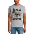 Miniatyrbild 1 av 3: T-shirt herr Jackal Trickster - Lonehunter T-shirt vintagegrå rent grått S