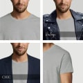 Miniatyrbild 3 av 4: T-shirt herr Jag gick till Lyon men grafiken var inte bra – T-shirt Ljunggrå XXL