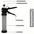 Miniatyrbilde 2 av 3: Jerky Maker Pistol med 4 rustfrie dyser Hwy[HhhhS]