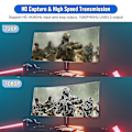 Pikkukuva 2 / 5: Video Capture Card, Switch Capture Card Switchille, 4k 1080p 60fps Suoratoistoon Videotallennus Fo