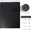 Miniatyrbild 5 av 5: 20-pack Poly Bubbelkuvert A4 Svart 254 x 330 mm (10x13 tum) Vadderade Kuvert Bubbelfodrade Poly Kuvert Självhäftande för Förpackning Frakt Postning