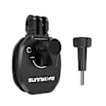 Miniatyrbilde 1 av 5: Sunnylife Motorsykkel Vindskjerm Klemme Feste Tilbehør for Gopro Action Insta360 GO Insta360 Ace Se