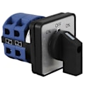 Miniatyrbillede 5 af 5: AC660V 25A 2-polet 3-positions momentan omskifter blå+sort