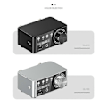 Miniatyrbild 4 av 5: 50W + 50W 100W Bluetooth 5.0 Förstärkare Digital Ljudförstärkare Silvergrå
