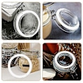 Miniatyrbilde 3 av 4: 40 stk. Silikonringer for glasskrukker Mason Jars Tetningspakninger Erstatninger Husholdningskrukke Tetningsringer