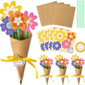 Miniatyrbild 1 av 5: Blombukett Pysselset Mors Dag DIY Doftande Kort Kort 1 Set